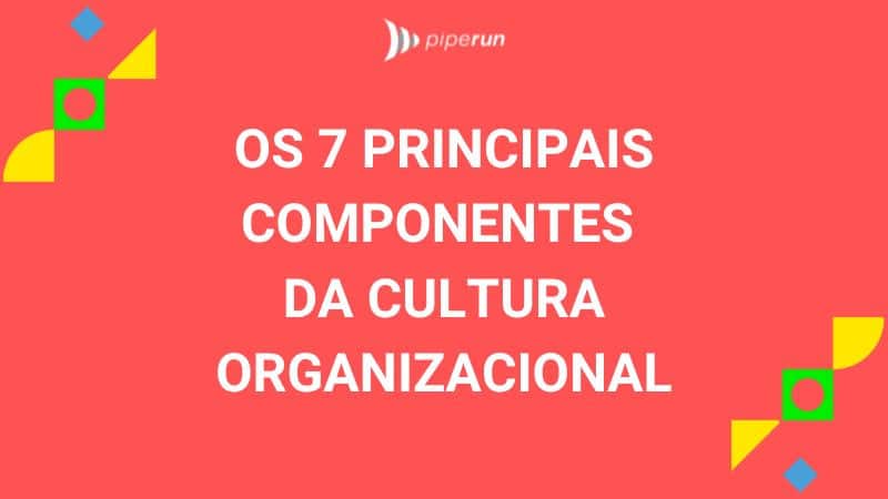 Quais os 7 principais componentes da cultura organizacional?