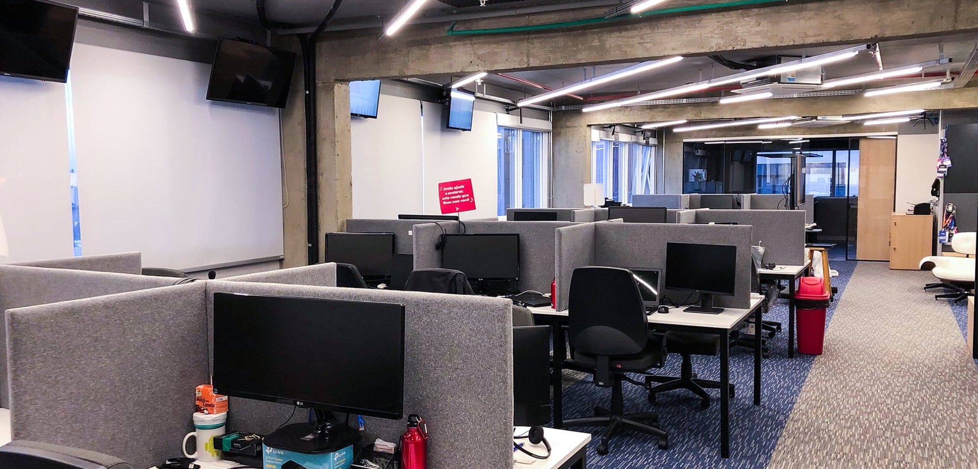 Sede do PipeRun: toda equipe em home office.