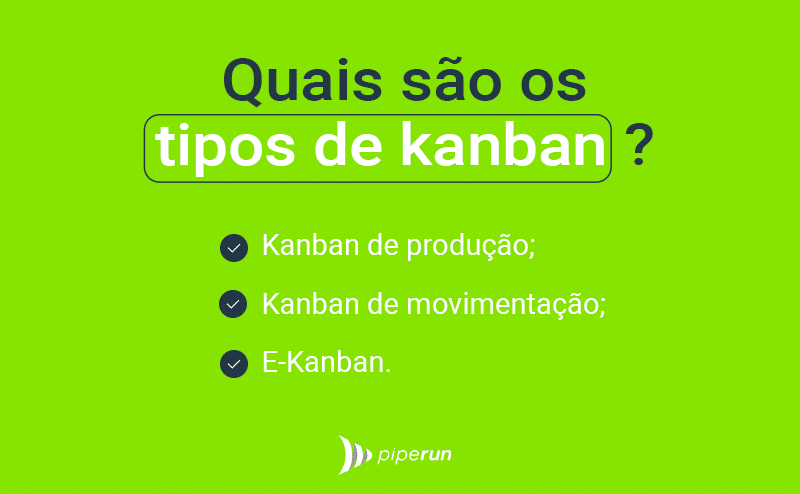 Quais são os tipos de Kanban?