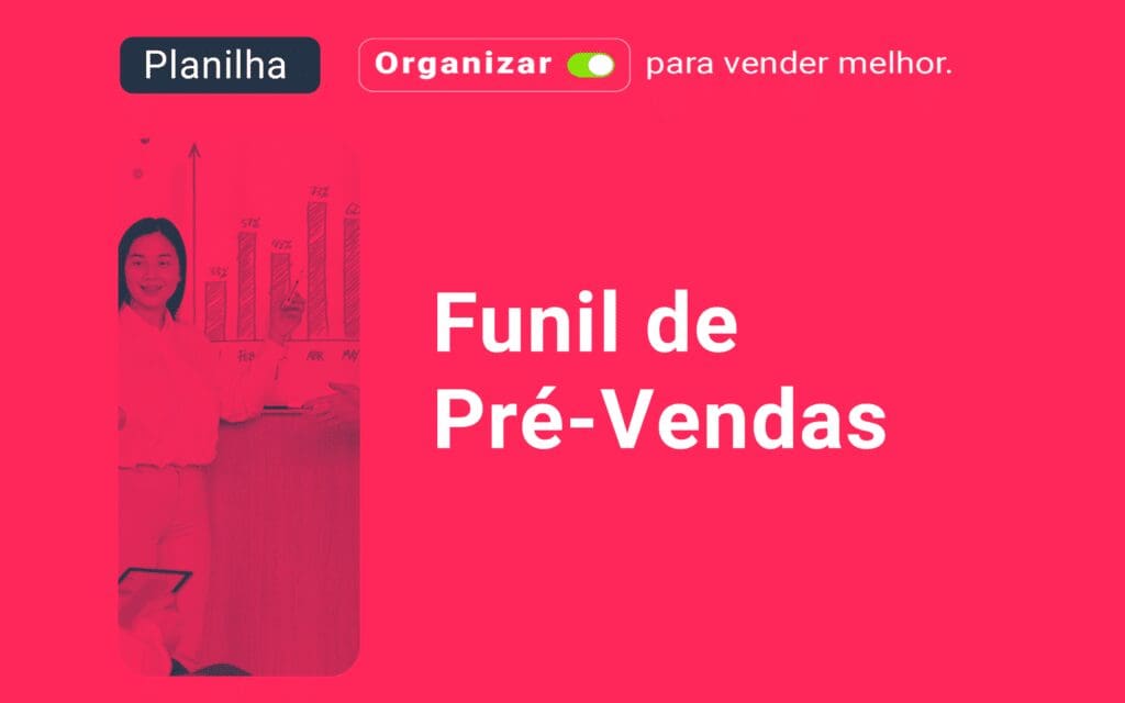 template funil de pre venda