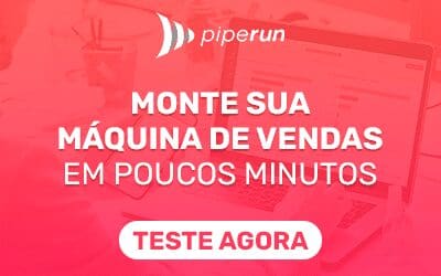 Máquina de vendas do CRM PipeRun