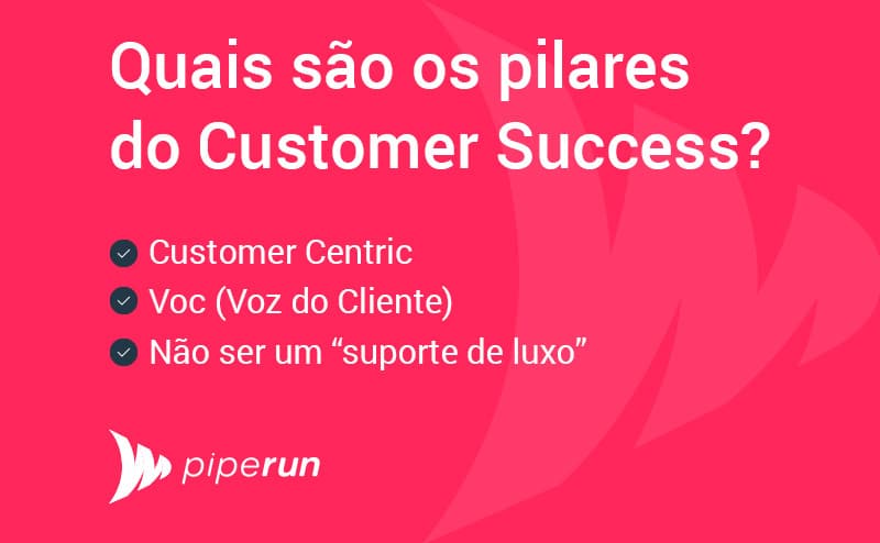 Quais são os pilares do Customer Success?
