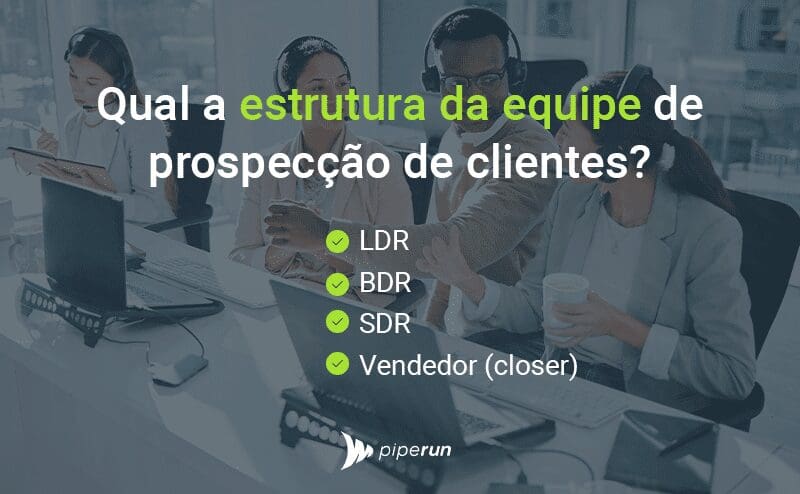 Como montar um time de prospecção ativa de clientes?