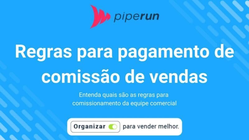 regras para pagamento de comissão de vendas 