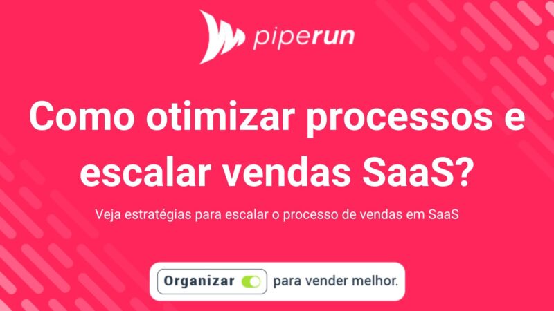 Como vender SaaS e escalar o processo comercial?