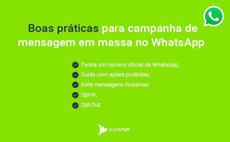 campanha de mensagem em massa no WhatsApp via automação