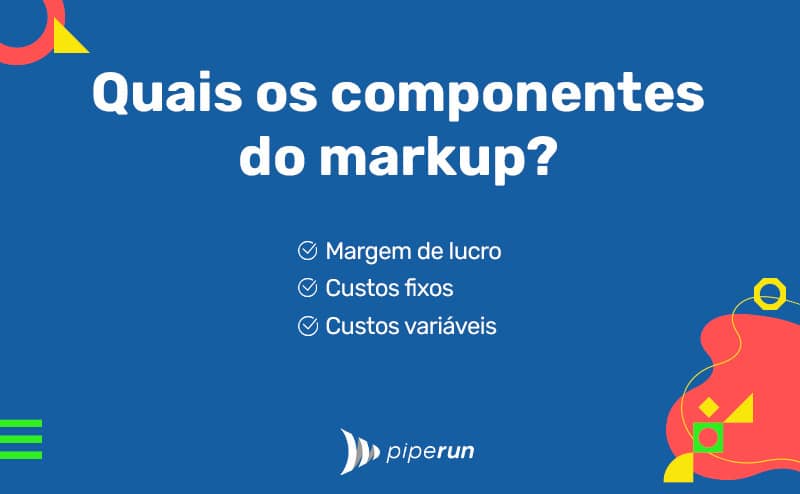 Quais os componentes do markup?