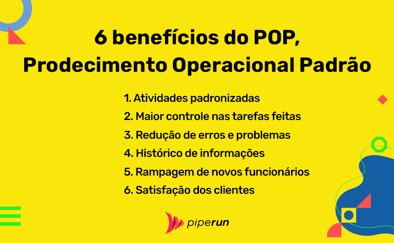 Quais os benefícios do POP? 6 vantagens do Procedimento Operacional Padrão