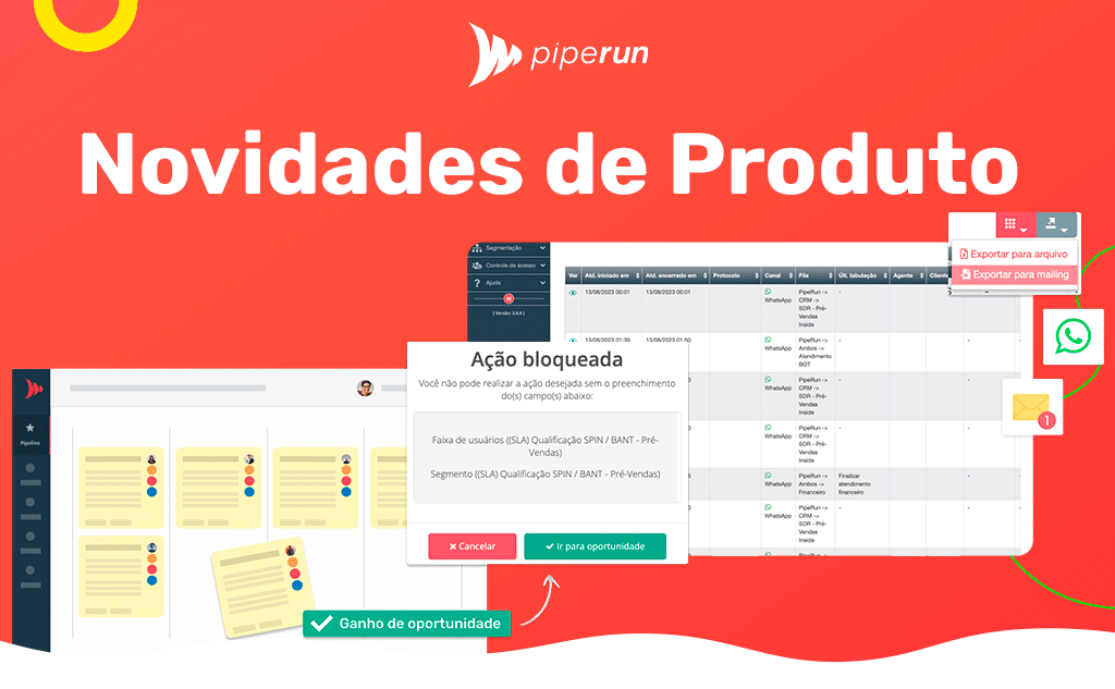 funcionalidades crm piperun