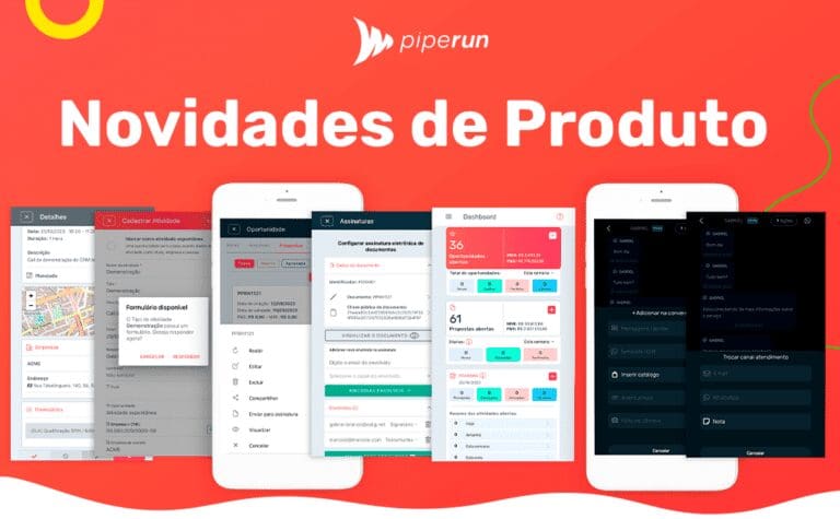 Funcionalidades do CRM PipeRun