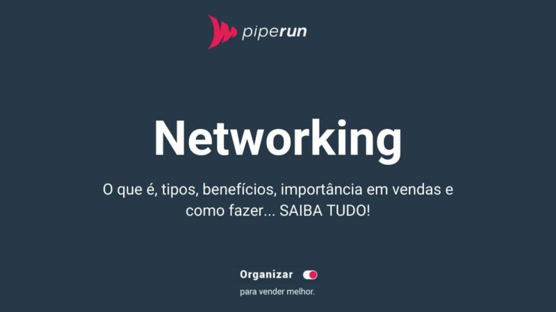 networking o que é network