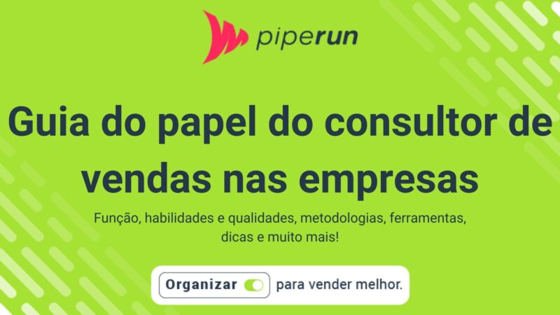 O que é um consultor de vendas?