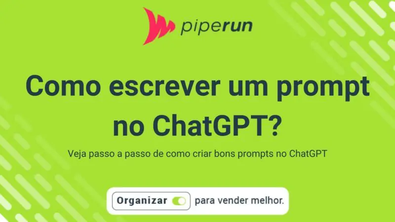 como criar um prompt no chatgpt