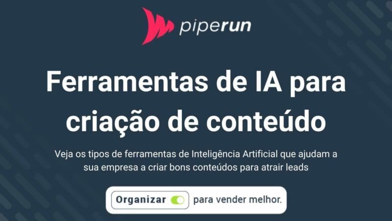 Quais são os tipos de ferramentas de IA para criação de conteúdo?