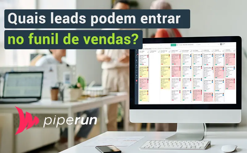 Quais são os tipos de leads que podem entrar no funil de vendas?