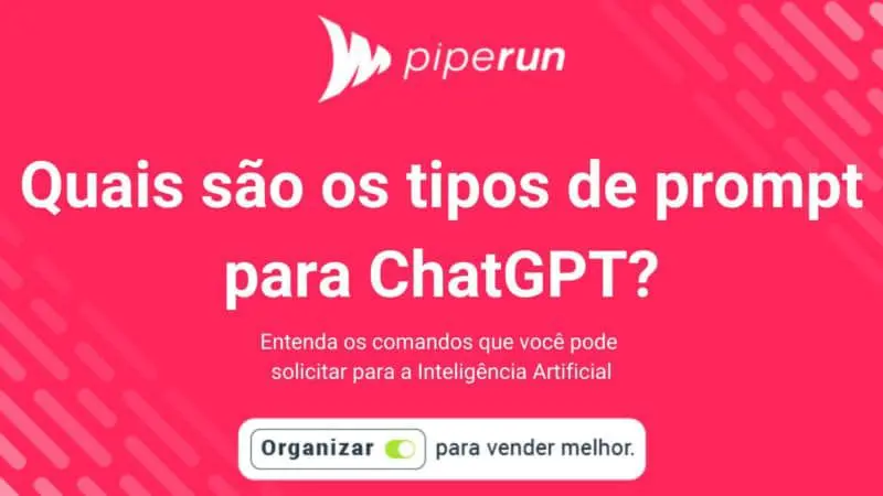 tipos de prompts para ChatGPT