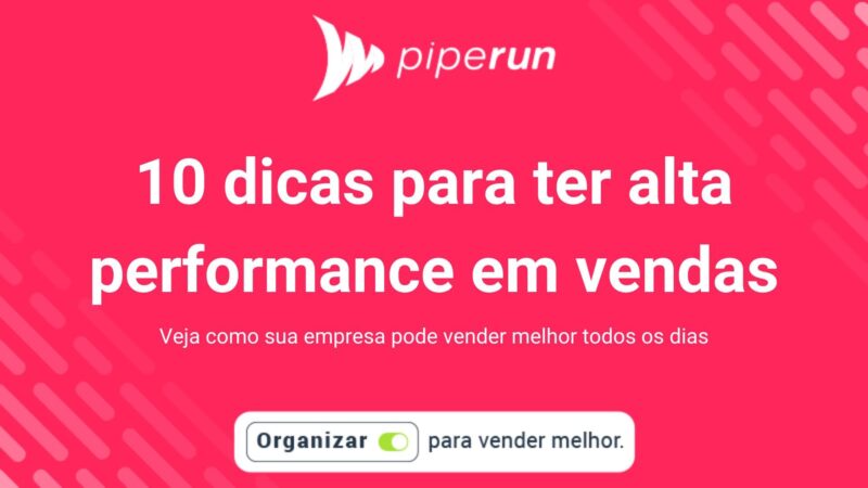 Como Ter Alta Performance Em Vendas?