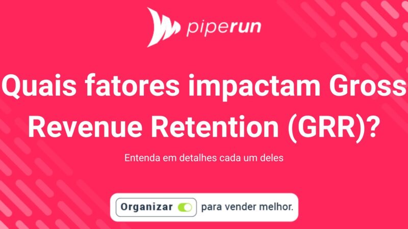 Quais são os fatores que impactam o Gross Revenue Retention (GRR)?