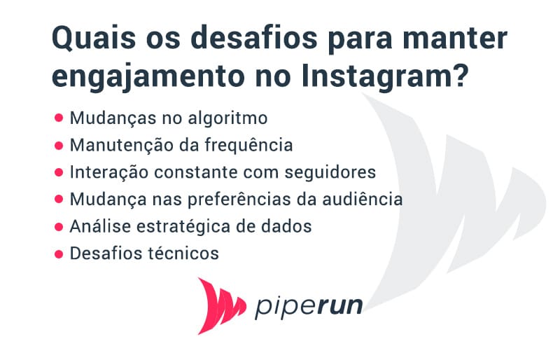 desafios para manter um bom engajamento no Instagram