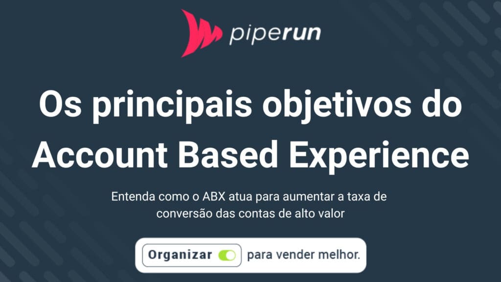 Quais os principais objetivos do Account Based Experience?