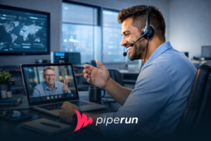 Vendedor em conversa com um cliente, aplicando o conceito de venda desafiadora para fechar negócio