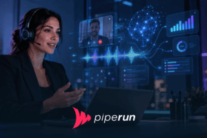 Conversation Intelligence com inteligência artificial que analisa ligações, transforma áudio em dados e identifica insights comerciais.